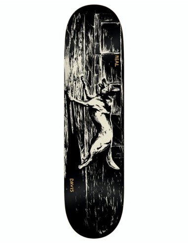 Real Davis Canines Skateboard Deck - 8.06" paiement sécurisé