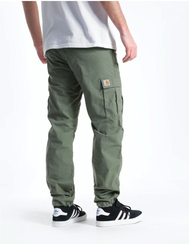 Carhartt WIP Aviation Pant - Dollar Green (Rinsed) commande en ligne