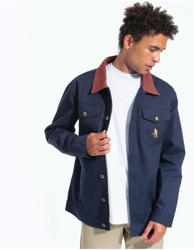 Pass Port Workers Late Jacket - Navy Voir les baskets