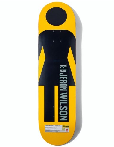 Girl Wilson Grid OG Skateboard Deck - 8.125" de France