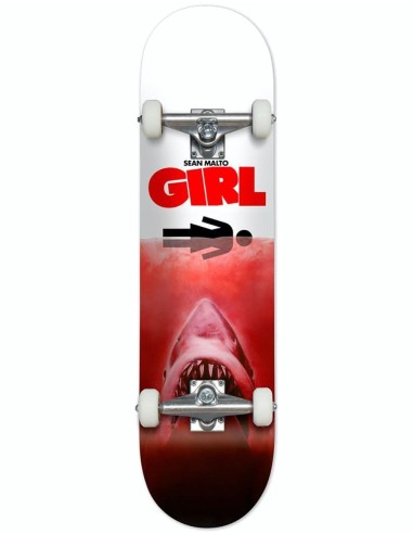 Girl Malto Shark Attack Complete Skateboard - 7.5" online