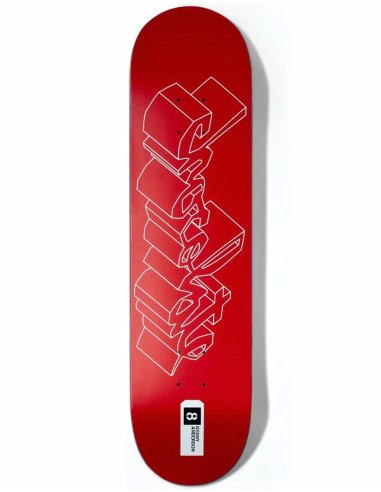 Chocolate Anderson Chunk of Chunk Skateboard Deck - 8" livraison et retour toujours gratuits