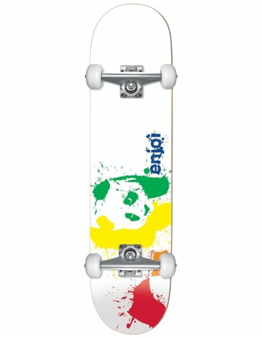 Enjoi Splatter Panda Spectrum Complete Skateboard - 7.75" paiement sécurisé