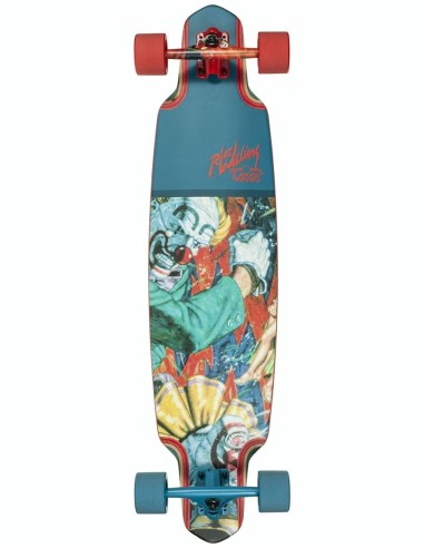 Dusters x Robert Williams Two Fisted Buffoons Longboard - 38" x 9.125" pour bénéficier 