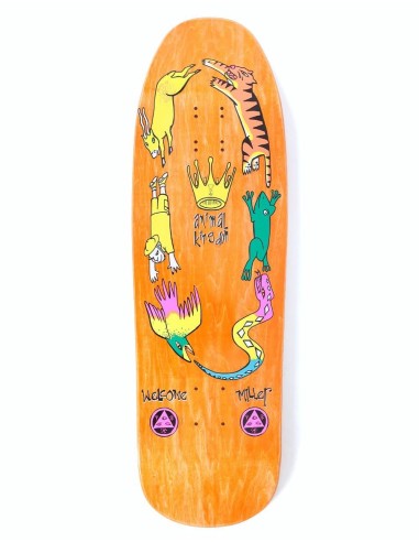 Welcome Animal Kingdom on Gala Skateboard Deck - 9.6" de pas cher