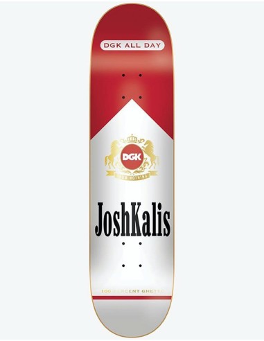 DGK Kalis Ashes to Ashes Skateboard Deck - 8" en ligne des produits 