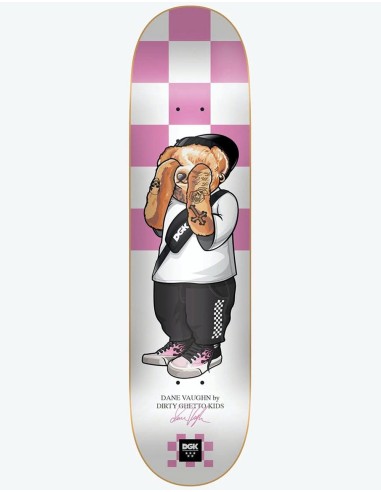 DGK Vaughn Dirty Ghetto Bears Skateboard Deck - 8.06" prix pour 