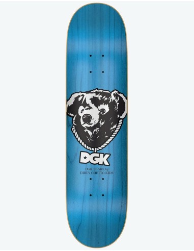 DGK Kalis Dirty Ghetto Bears Skateboard Deck - 8.1" Les magasins à Paris et en Île-de-France