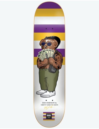 DGK Boo Dirty Ghetto Bears Skateboard Deck - 8.25" 2024