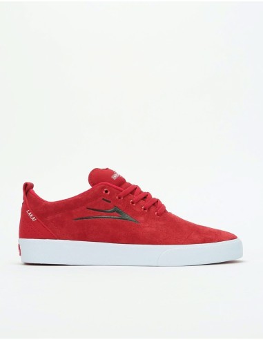 Lakai x Independent Bristol Skate Shoes - Red Suede Profitez des Offres !