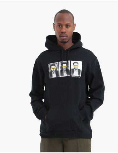 Brixton x Strummer Know Your Rights Pullover Hoodie - Black Venez découvrir notre 