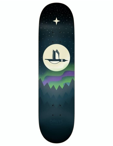 Real Davis Nocturnal Skateboard Deck - 8.06" Paris Déstockage Promo