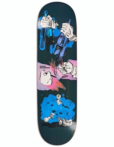 Polar Rozenberg Night Bender 'Slick' Skateboard Deck - 8.25" À commander