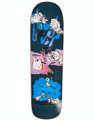 Polar Rozenberg Night Bender Skateboard Deck - P8 Shape 8.8" Découvrez la collection