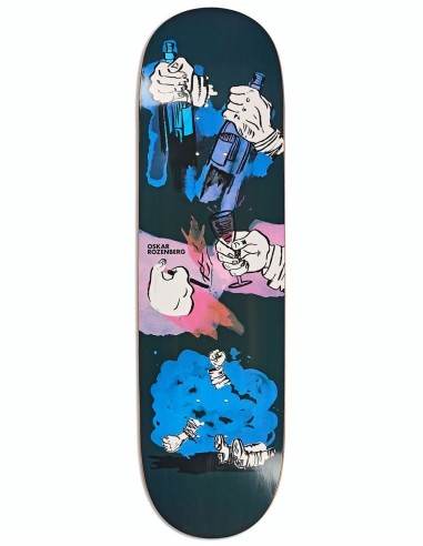 Polar Rozenberg Night Bender Skateboard Deck - 8.625" Faites des économies