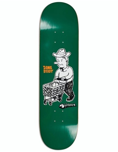 Polar Brady Shopping Spree Skateboard Deck - 8.25" pas cher 