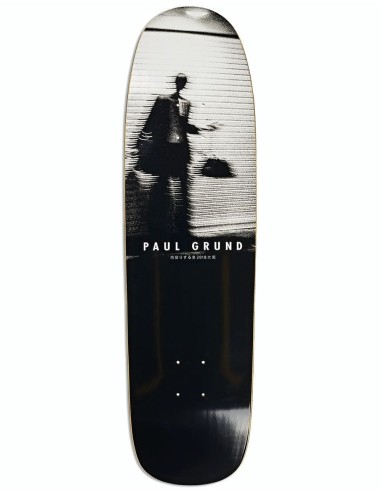 Polar Grund Man In Rain Skateboard Deck - P9 Shape 8.625" Les magasins à Paris