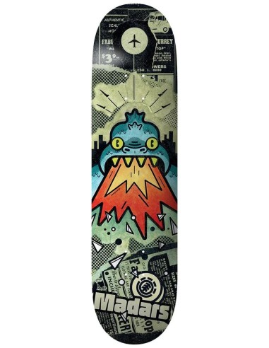 Element Madars Reptilicus Skateboard Deck - 8.25" 2024