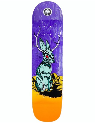 Welcome Jackalope on Bunyip Mid Skateboard Deck - 8.25" Fin de série