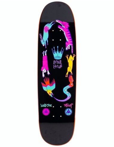 Welcome Miller Animal Kingdom on Catblood 2.0 Skateboard Deck - 8.75" chez Cornerstreet bien 