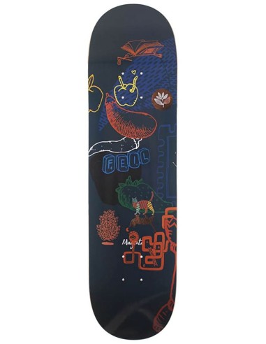 Magenta Feil Leap Series Skateboard Deck - 8" plus qu'un jeu 