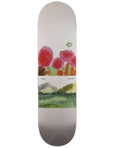 Magenta Alexis Jamet Guest Artist Skateboard Deck - 8.4" Amélioration de cerveau avec