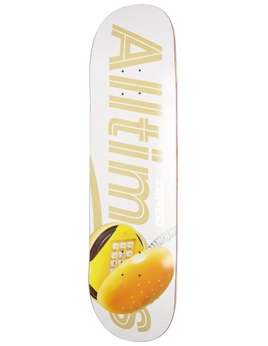 Alltimers Zered Burger Call Skateboard Deck - 8.3" online