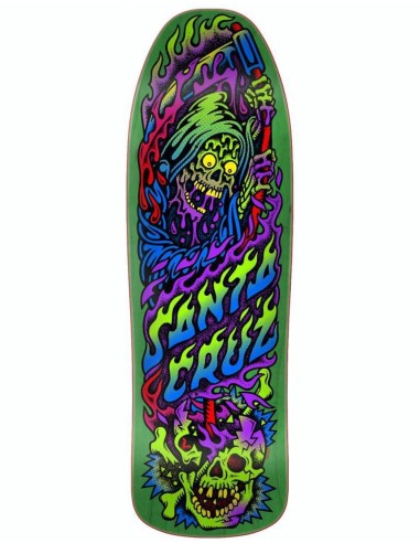 Santa Cruz Death Party Preissue Skateboard Deck - 9.35" des créatures d'habitude