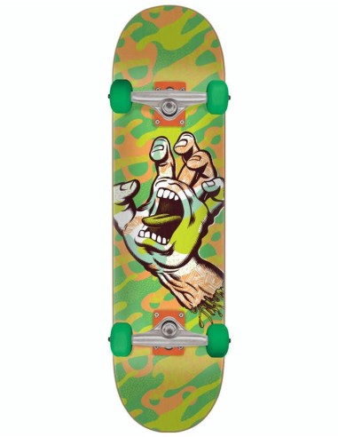 Santa Cruz Primary Hand Complete Skateboard - 8" la colonne vertébrale