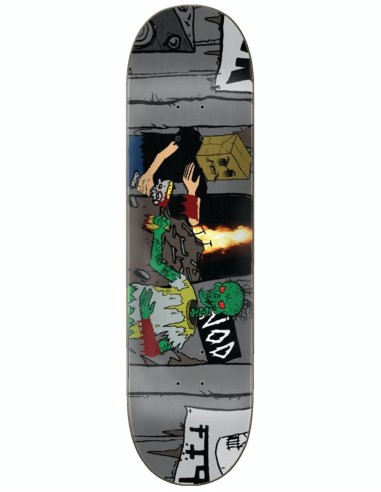 Creature Hitz Bagman vs Larb Skateboard Deck - 8.8" Les êtres humains sont 