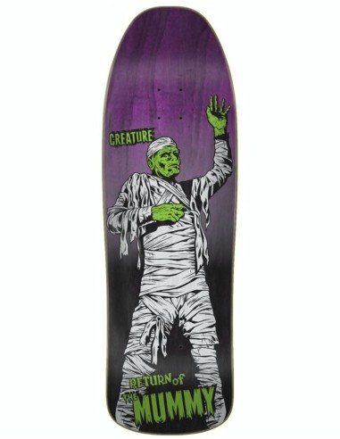 Creature Mummy Skateboard Deck - 9.35" pas cher 