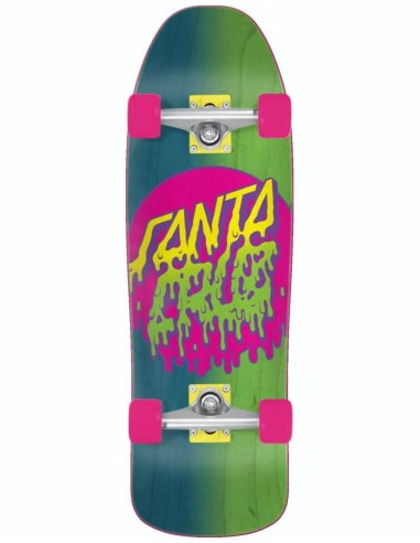 Santa Cruz Rad Dot 80s Cruiser Skateboard - 9.35" x 31.7" Comparez plus de prix