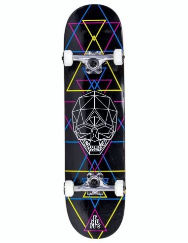 Enuff Geo Skull Complete Skateboard - 8" Jusqu'à 80% De Réduction