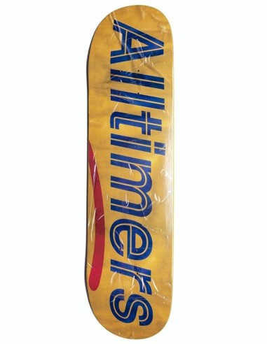 Alltimers Packing Tape Logo Skateboard Deck - 8.1" Economisez 