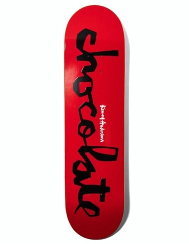 Chocolate Anderson Original Chunk Skateboard Deck - 8.125" de technologie