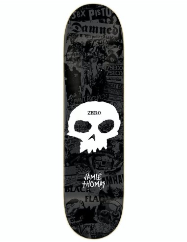 Zero Thomas Signature Skull Skateboard Deck - 8.375" 50% de réduction en Octobre 2024