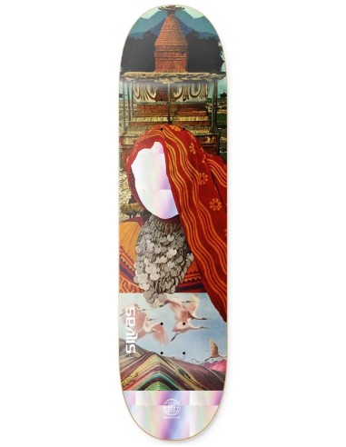 Primitive Silvas Voyager Skateboard Deck - 8.125" Par le système avancé 