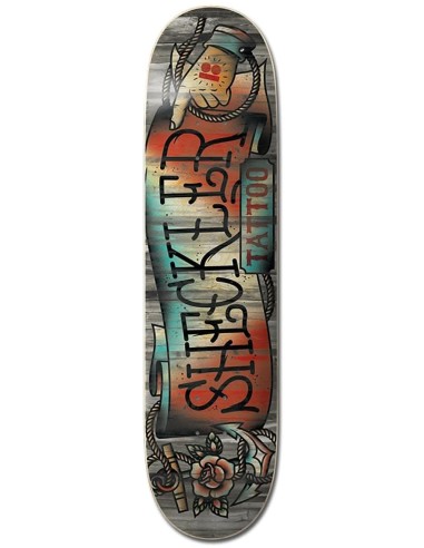 Plan B Sheckler Store Front Skateboard Deck - 8.25" Par le système avancé 