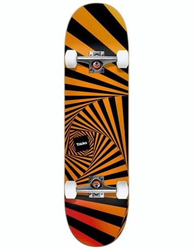 Tricks Psychedellic Complete Skateboard - 8" Par le système avancé 