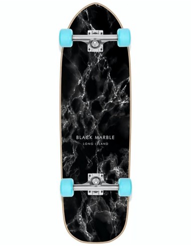 Long Island Black Marble EX Series Longboard - 34" x 9.85" pas cheres