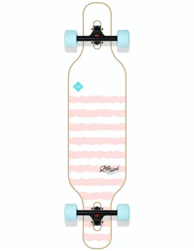 Long Island Geo V2 EX Series Drop Through Longboard - 40" x 9.4" pas cher