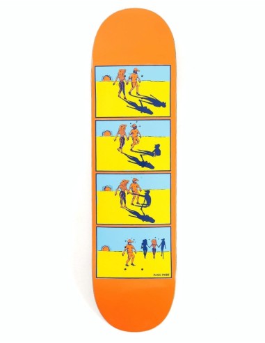 Pass Port Forth Whell 'Shady Shadow' Skateboard Deck - 8.25" en stock