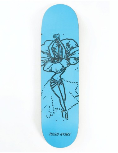 Pass Port Hibiscus 'Floral Dancer' Skateboard Deck - 8.5" Economisez 