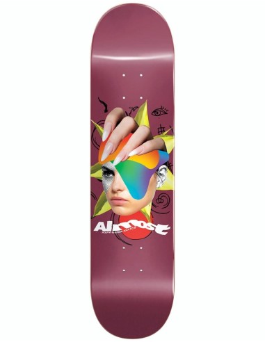 Almost Face Collage R7 Skateboard Deck - 8.25" en ligne