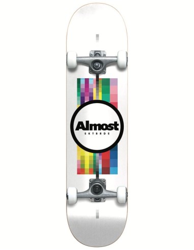 Almost Pixel Flip Complete Skateboard - 7.75" Les êtres humains sont 