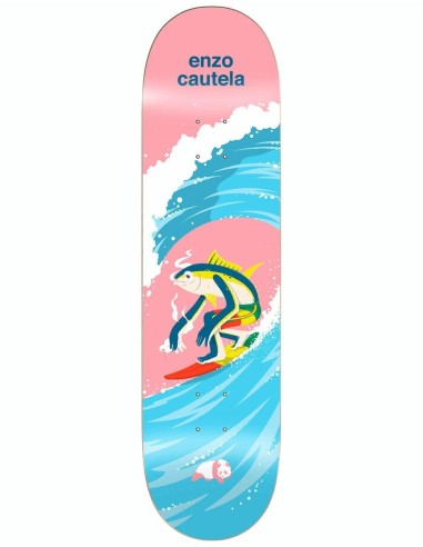 Enjoi Enzo Surf's Up Impact Light Skateboard Deck - 8.5" livraison gratuite