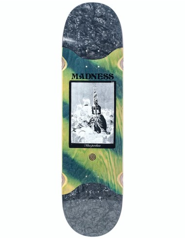 Madness Perelson Remedio 'Slick' Skateboard Deck - 8.375" de technologie