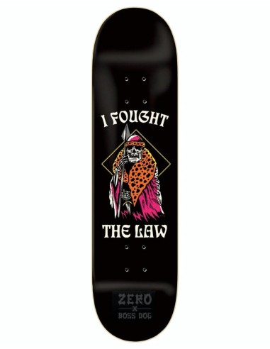 Zero x Boss Dog Wimer I Fought The Law Skateboard Deck - 8.375" meilleur choix