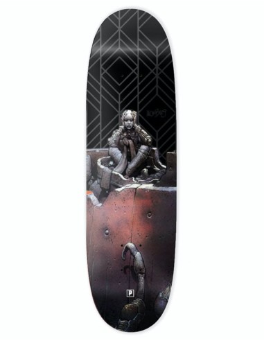 Primitive x Moebius Primitive Anxiety Man Skateboard Deck - 9.125" Vous souhaitez 