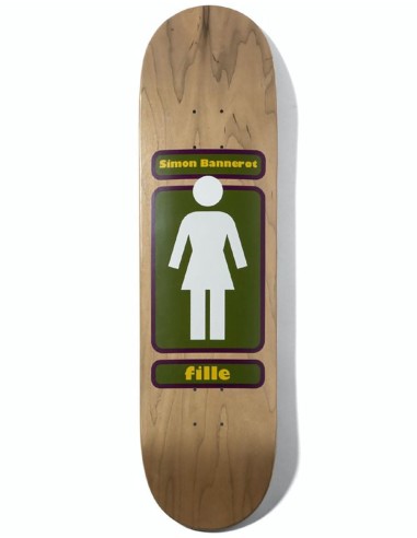 Girl Bannerot '93 Til Skateboard Deck - 8" de France